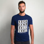 "ROCK AND ROLL SOUL", Men's Half Sleeve T-shirt - FHMax.com