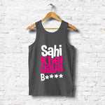 "SAHI KHEL GAYA B****", Men's vest - FHMax.com