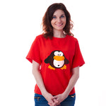 "PENGUIN", Boyfriend Women T-shirt - FHMax.com