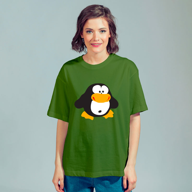 "PENGUIN", Boyfriend Women T-shirt - FHMax.com