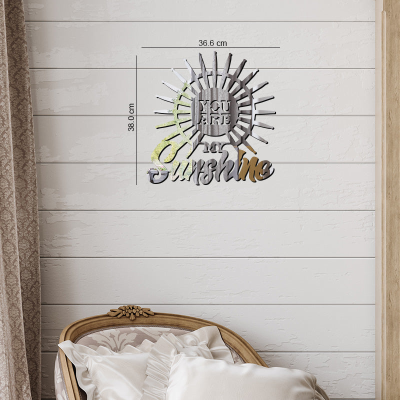You are My Sunshine, Acrylic Mirror wall art - FHMax.com