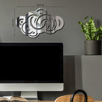 "ABSTRACT CLOUD", Acrylic Mirror wall art - FHMax.com
