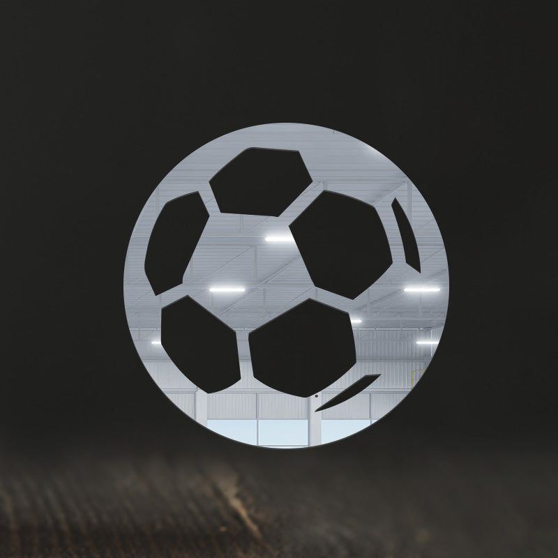 Laser Cutting Football Design, Acrylic Mirror Coaster (2+ MM) - FHMax.com