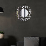 Round abstract design, Acrylic Mirror wall art - FHMax.com