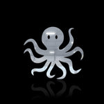 Octopus, Acrylic Mirror Coaster, (2+ MM) - FHMax.com