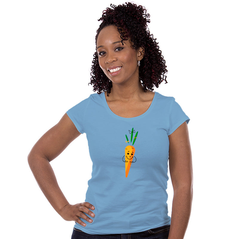 Carrot, Women Half Sleeve T-shirt - FHMax.com