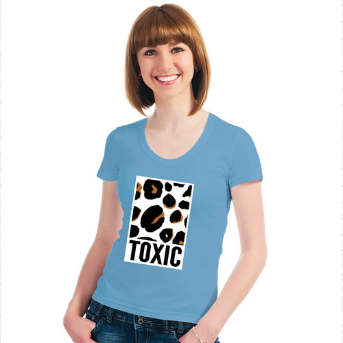 Toxic, Women Half Sleeve T-shirt - FHMax.com
