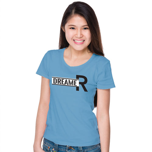 "DREAMER", Women Half Sleeve T-shirt - FHMax.com