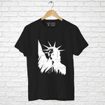 "STATUE OF LIBERTY", Men's Half Sleeve T-shirt - FHMax.com