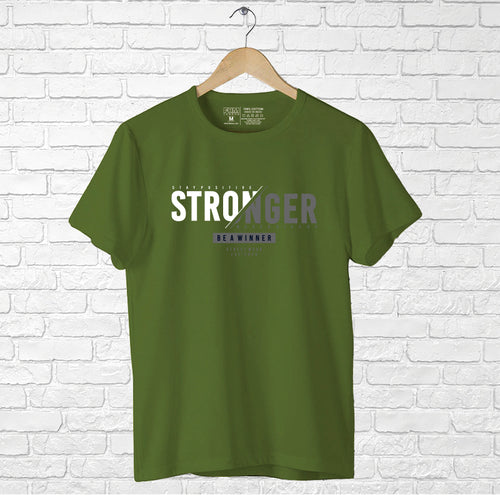 Stay Stronger, Men's Half Sleeve T-shirt - FHMax.com