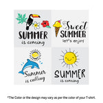 "SUMMER IS COMING", Women Half Sleeve T-shirt - FHMax.com