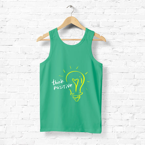 "THINK POSITIVE", Men's vest - FHMax.com