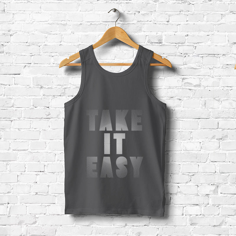 "TAKE IT EASY", Men's vest - FHMax.com