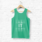 "TAKE IT EASY", Men's vest - FHMax.com