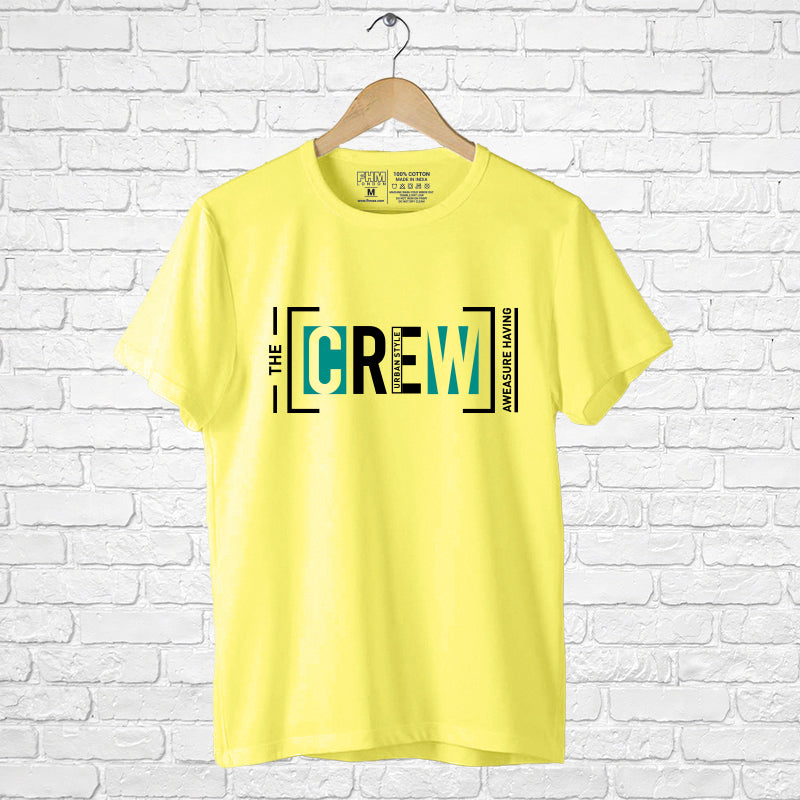 "THE CREW", Men's Half Sleeve T-shirt - FHMax.com