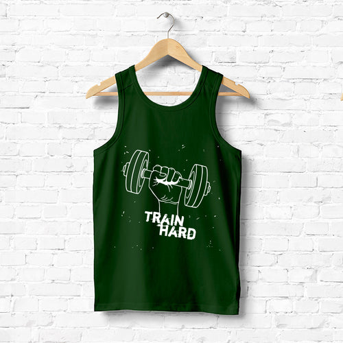 "TRAIN HARD", Men's vest - FHMax.com