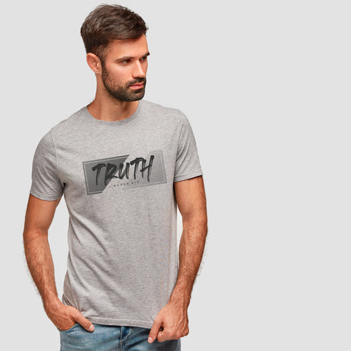 "TRUTH NEVER LIE", Men's Half Sleeve T-shirt - FHMax.com