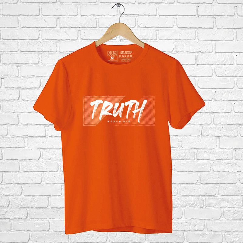 "TRUTH NEVER LIE", Men's Half Sleeve T-shirt - FHMax.com