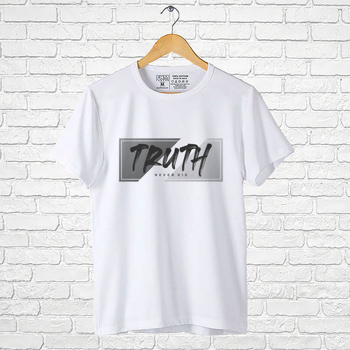 "TRUTH NEVER LIE", Men's Half Sleeve T-shirt - FHMax.com