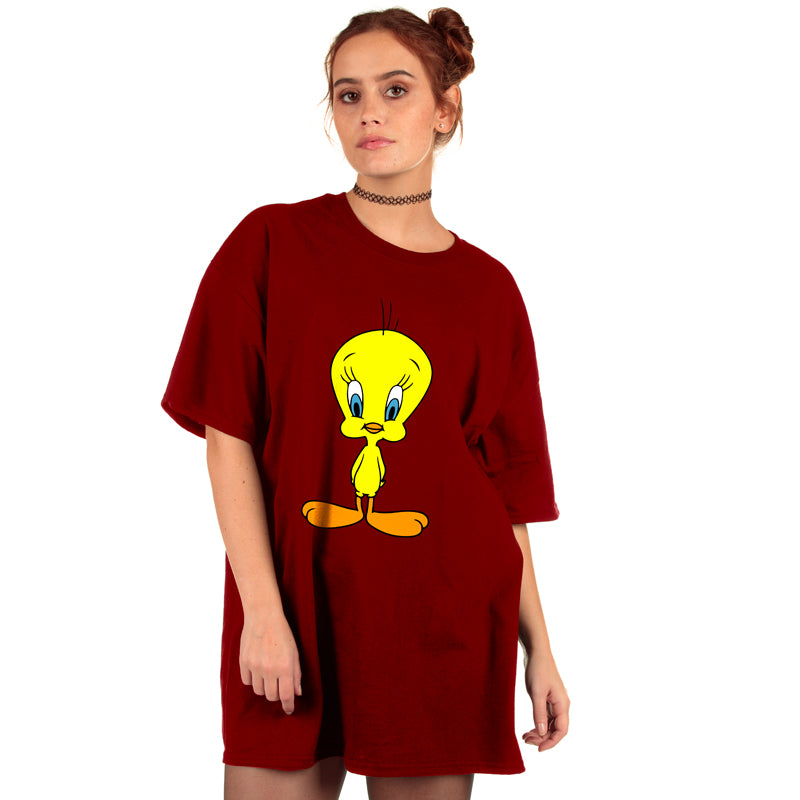 "TWEETY", Boyfriend Women T-shirt - FHMax.com