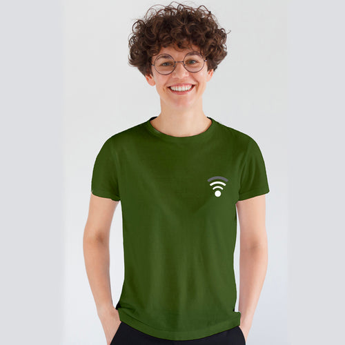 "WIFI", Men's Half Sleeve T-shirt - FHMax.com