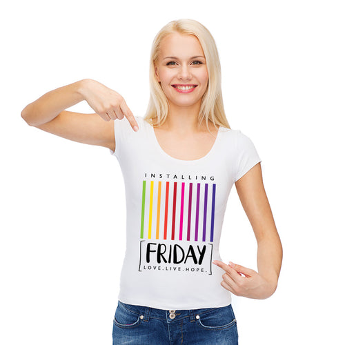 Friday, Women Half Sleeve T-shirt - FHMax.com