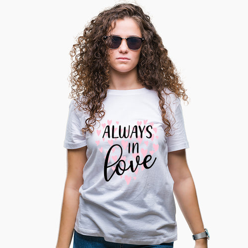 Always in Love, Boyfriend Women T-shirt - FHMax.com