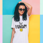 "EW! MONDAY", Boyfriend Women T-shirt - FHMax.com