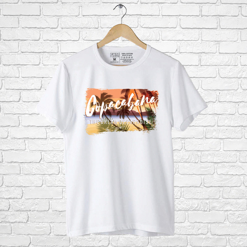 "THE DREAM OF PARADISE", Men's Half Sleeve T-shirt - FHMax.com
