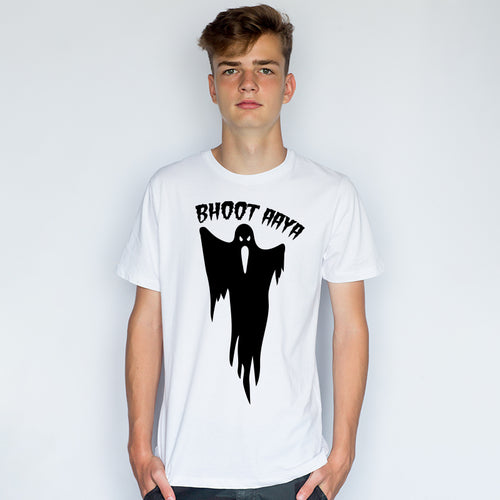 Bhoot aya, Men's Half Sleeve T-shirt - FHMax.com