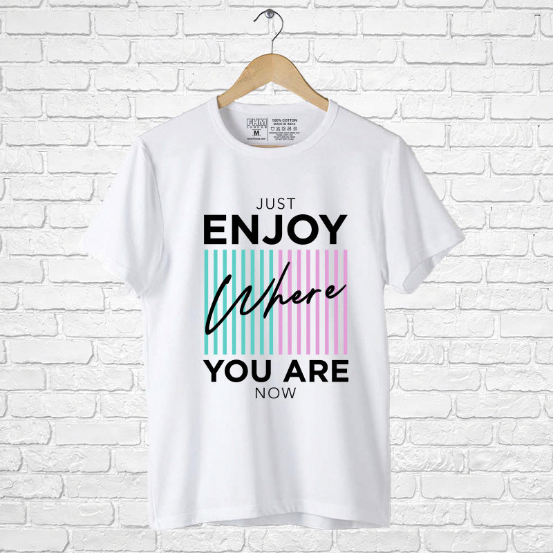 Just Enjoy, Boyfriend Women T-shirt - FHMax.com