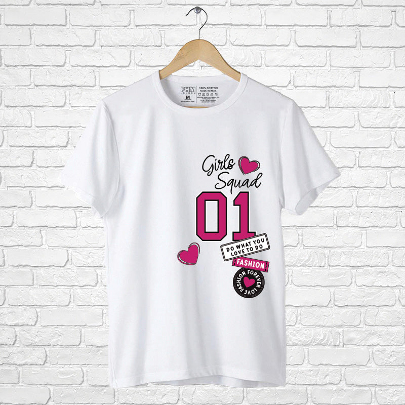"GIRLS SQUAD", Boyfriend Women T-shirt - FHMax.com