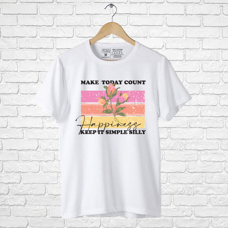 "HAPPINESS", Boyfriend Women T-shirt - FHMax.com