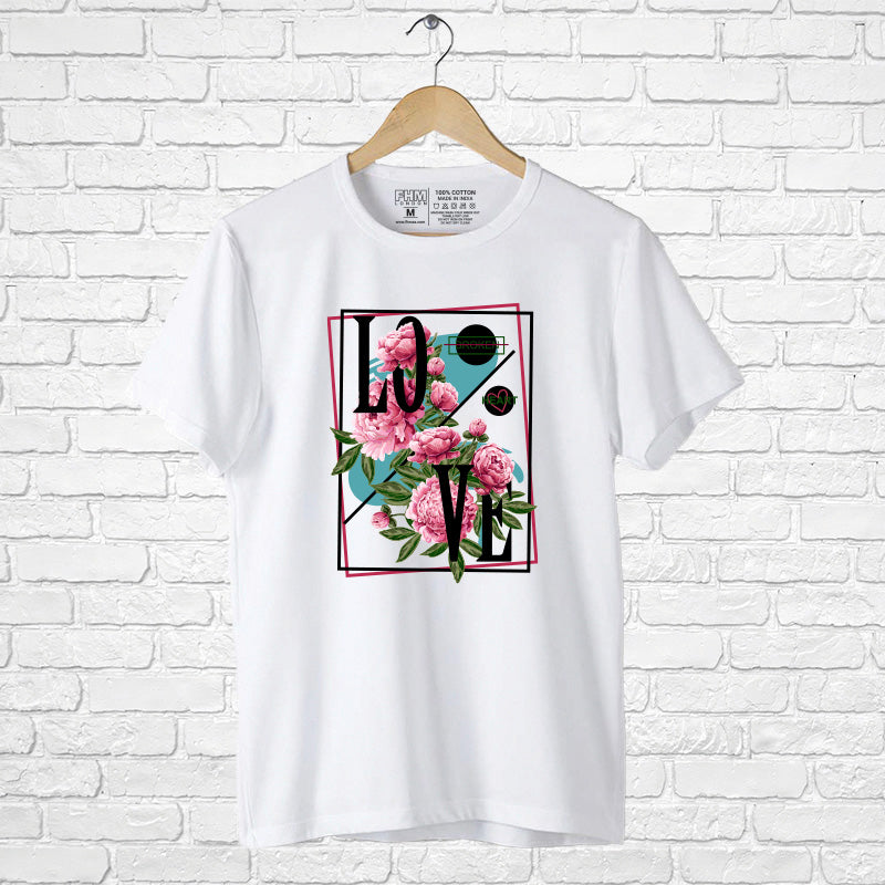 "LOVE", Boyfriend Women T-shirt - FHMax.com