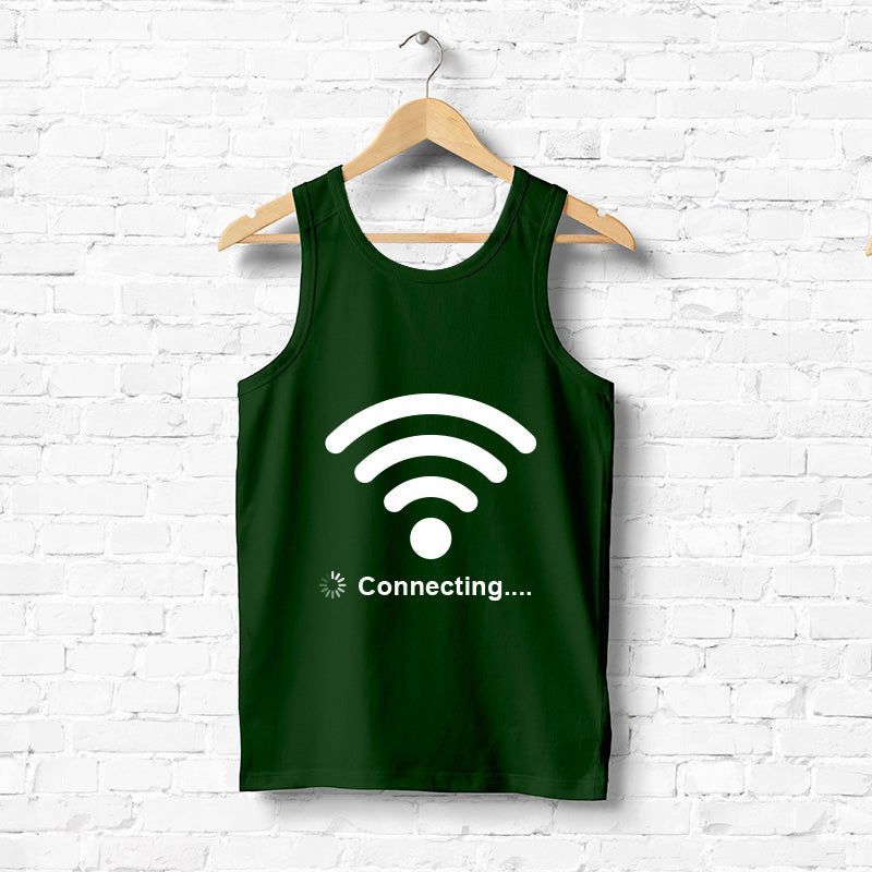 "WIFI CONNECTING", Men's vest - FHMax.com