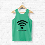 "WIFI CONNECTING", Men's vest - FHMax.com