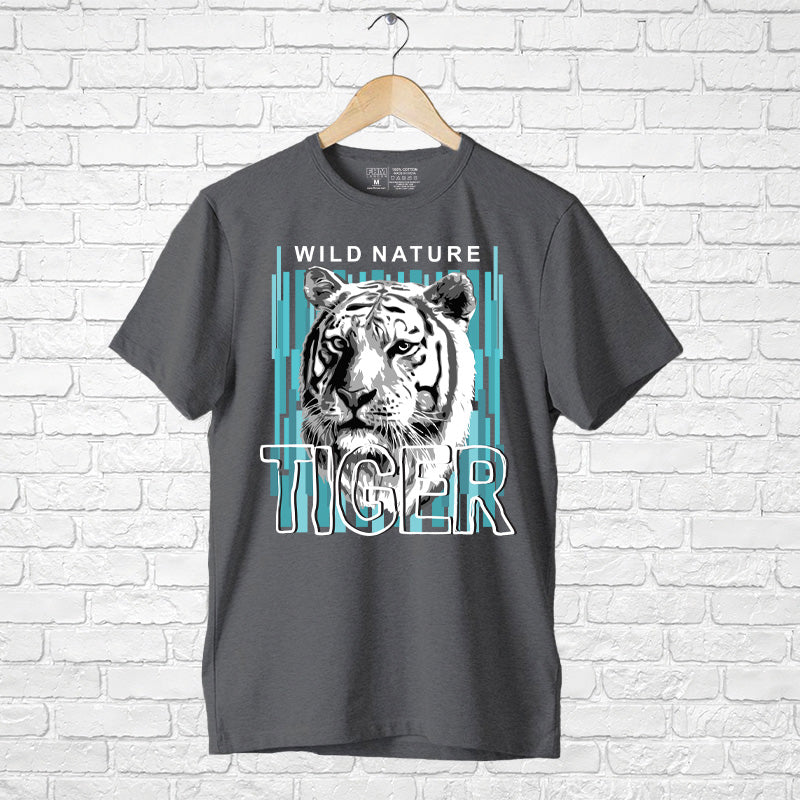 "TIGER", Men's Half Sleeve T-shirt - FHMax.com