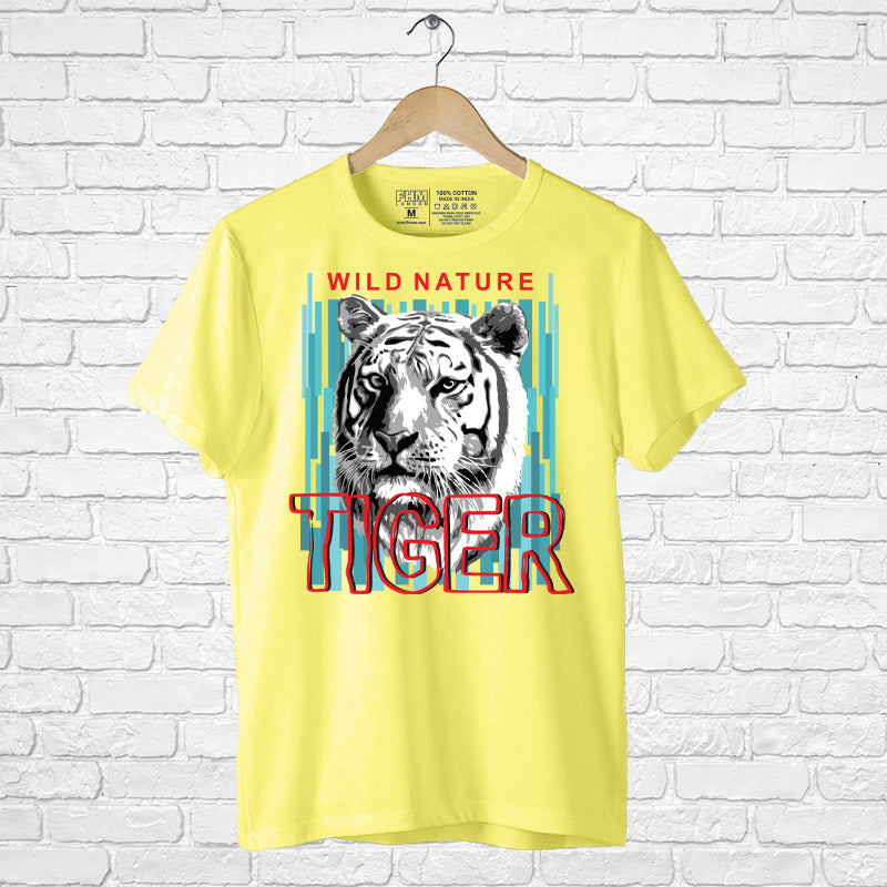 "TIGER", Men's Half Sleeve T-shirt - FHMax.com