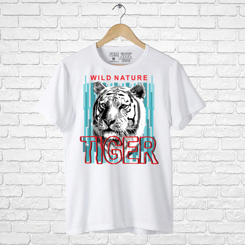 "TIGER", Men's Half Sleeve T-shirt - FHMax.com