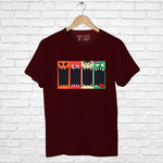 "MONSTER'S FACE", Men's Half Sleeve T-shirt - FHMax.com