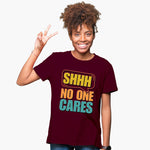 Who cares, Boyfriend Women T-shirt - FHMax.com