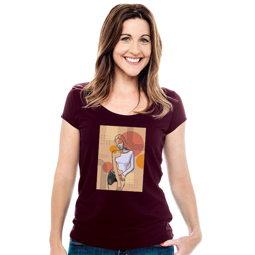 Girl art, Women Half Sleeve T-shirt - FHMax.com