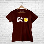 Love, Women Half Sleeve Tshirt - FHMax.com