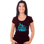 "Mermaid Vibes", Women Half Sleeve Tshirt - FHMax.com