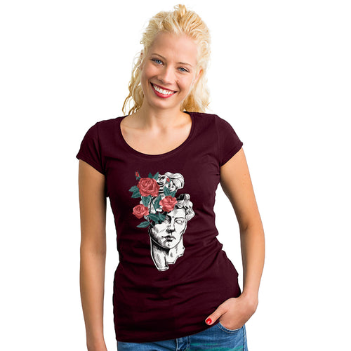 Flowered Human, Women Half Sleeve T-shirt - FHMax.com