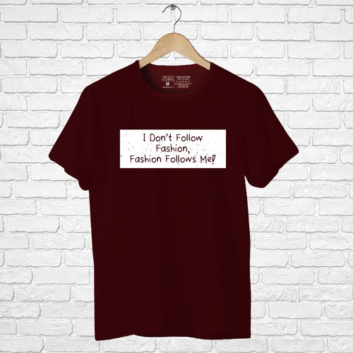 Fashion follows me, Boyfriend Women T-shirt - FHMax.com
