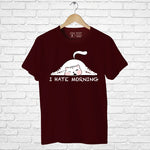 "I HATE MORNING", Boyfriend Women T-shirt - FHMax.com