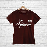 XPLORER, Women Half Sleeve T-shirt - FHMax.com