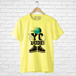 "YO DUDE", Boyfriend Women T-shirt - FHMax.com