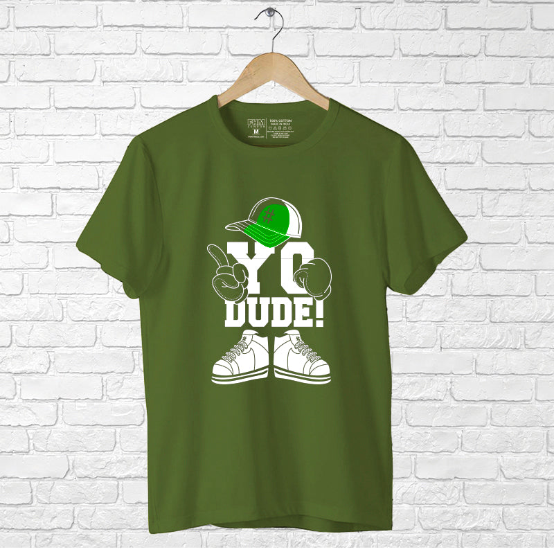 "YO DUDE", Boyfriend Women T-shirt - FHMax.com